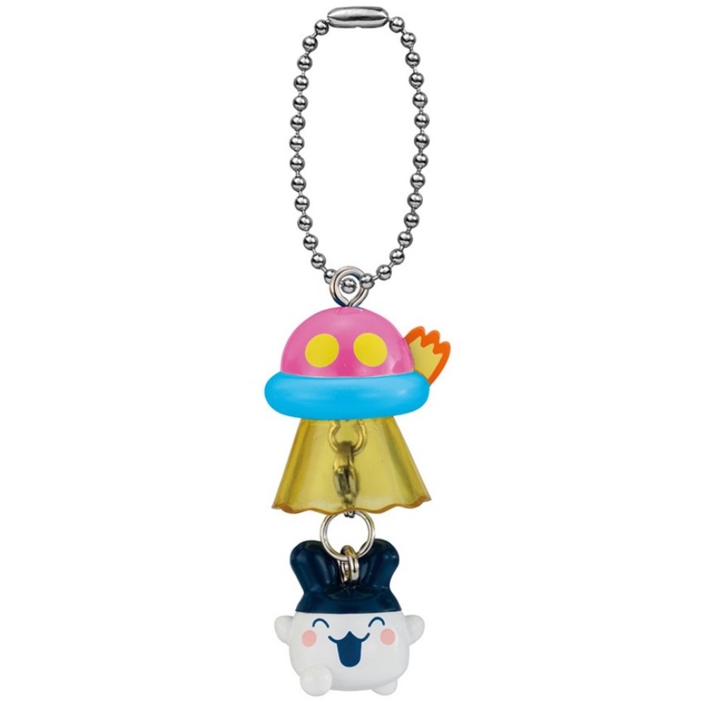 Tamagotchi UFO Style Swing Mimitchi Keychain